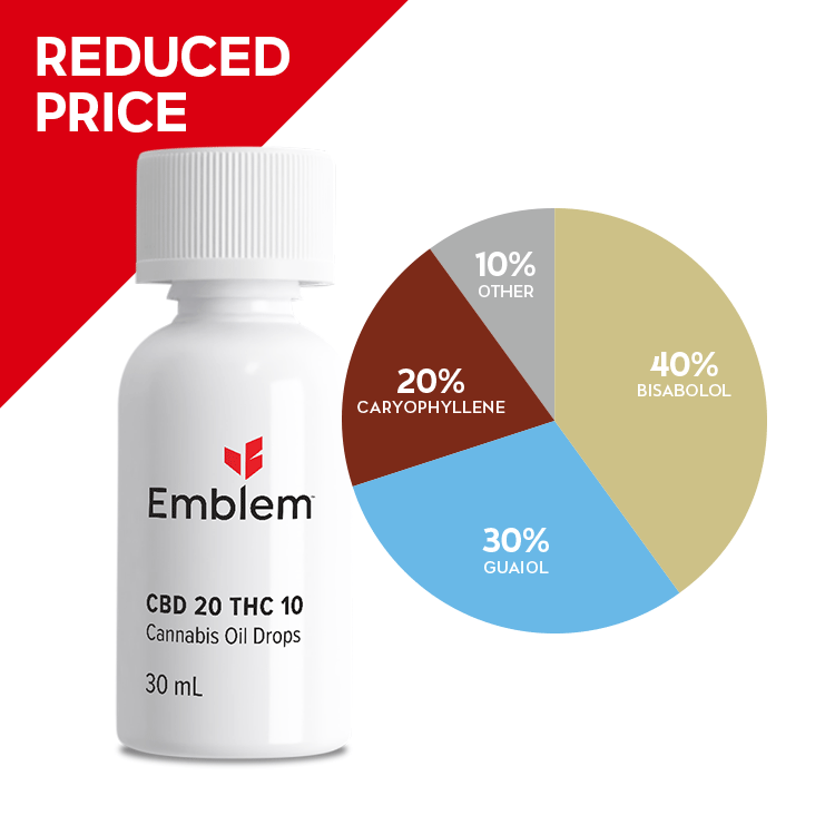 Emblem Oil – CBD 20 THC 10