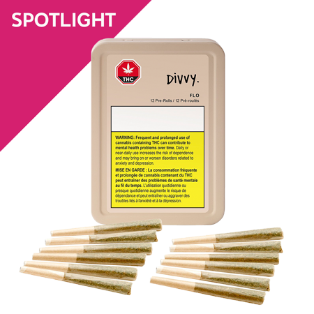 Divvy Flo 12 x 0.35g Pre-Rolls