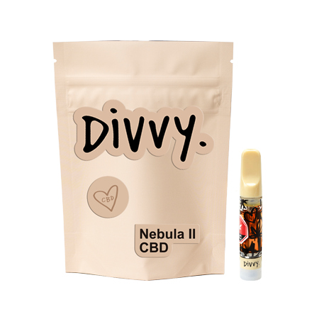 Divvy Nebula CBD 510 1g Vape Cartridge