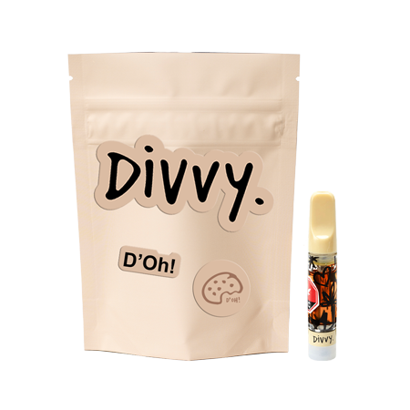 Divvy D'Oh! 510 1g Vape Cartridge