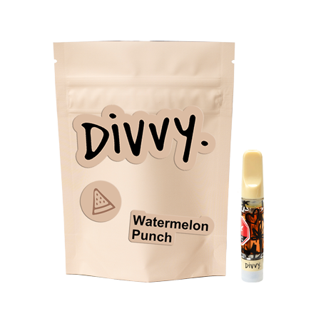 Divvy Watermelon Punch 510 1g Vape Cartridge