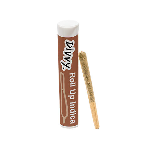 Divvy Roll Up Indica 1 x 0.5g Pre Roll