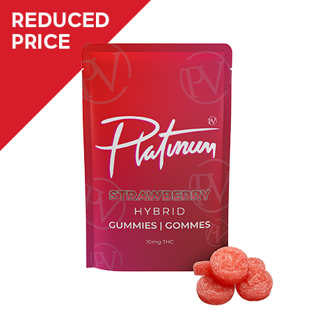 Platinum Strawberry Gummies