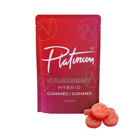 Platinum Strawberry Gummies