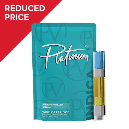 Platinum Vape – Grape Valley Kush 510 Vape Cartridge