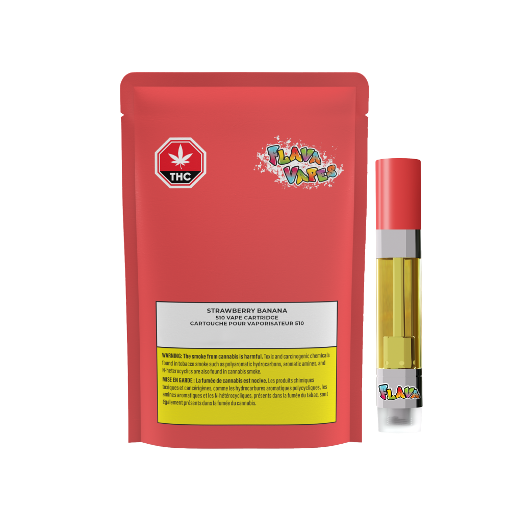 Flava Strawberry Banana 510 Vape Cartridge