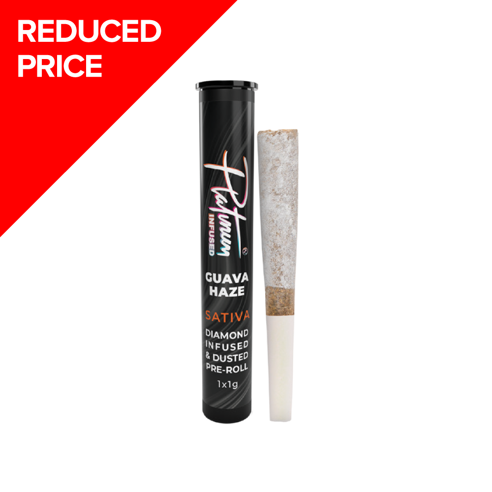 Platinum Guava Haze Liquid Diamond Infused 1 x 1g Pre-Roll