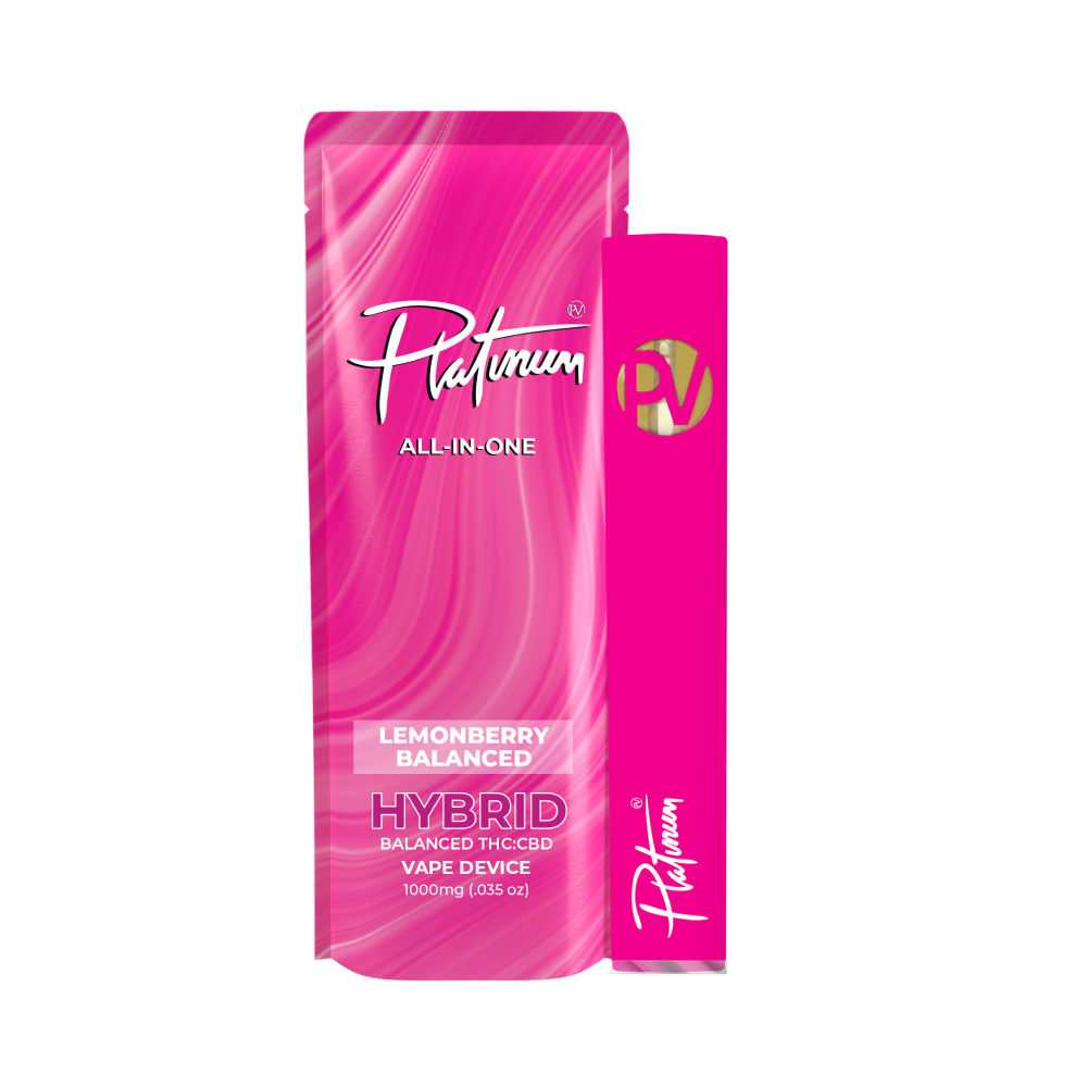 Platinum Vape – Lemonberry 1:2 Balanced AIO Vape